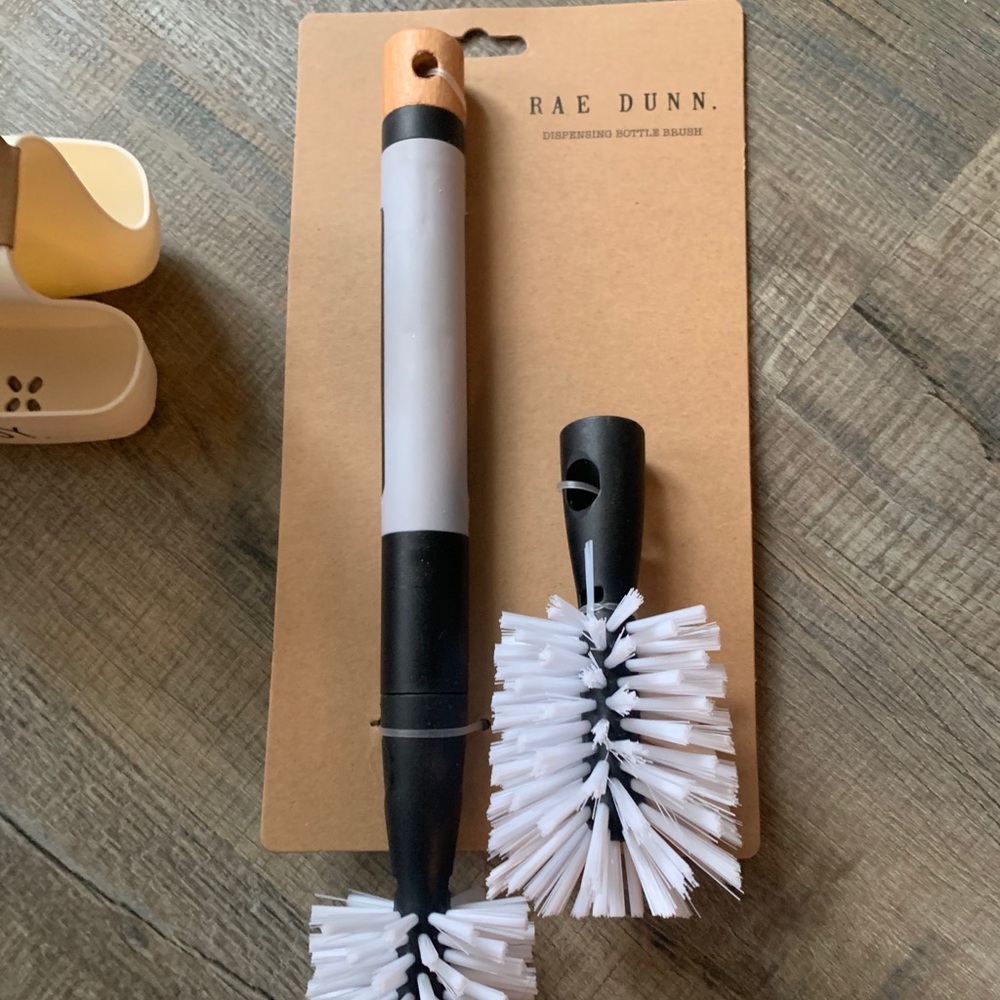 Rae Dunn dispensing bottle brush